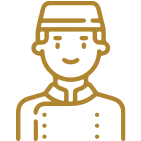 A strong staff on hand A strong staff on hand